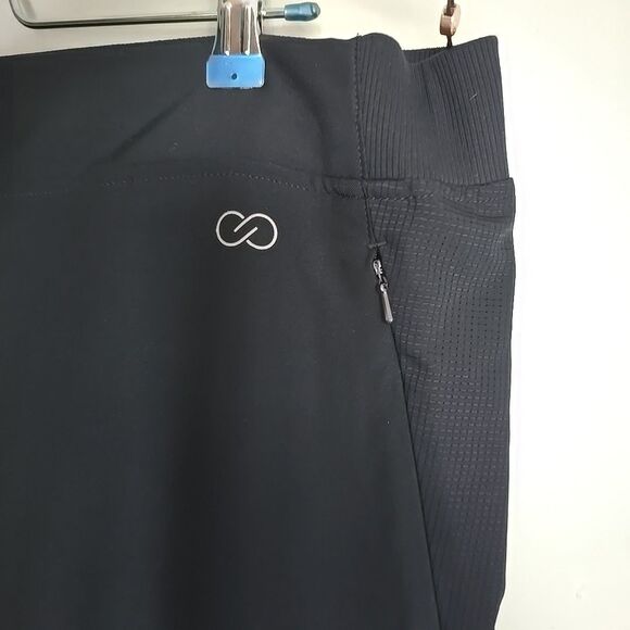 NWT Calia Pants Anywhere Luxe Jogger XL Black Lightweight Packable Travel Athlet - Picture 3 of 9